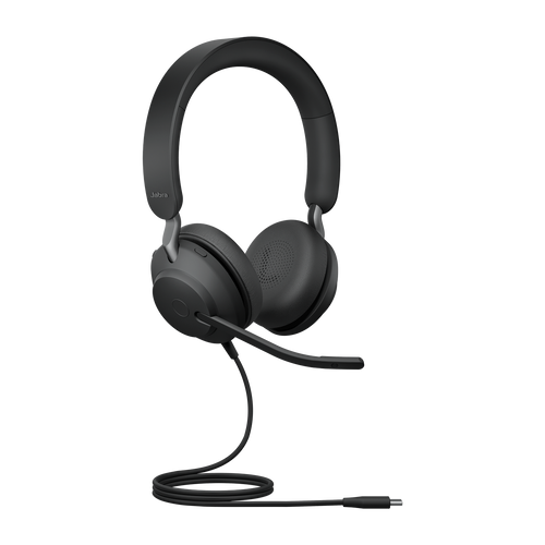 Jabra Evolve2 40 SE Wired USB-C UC Stereo Headset, 360° Busy Light, Noise Isolationg Ear Cushions, 2Yr Warranty Jabra Evolve2 40 SE Wired USB-C UC Stereo Headset, 360° Busy Light, Noise Isolationg Ear Cushions, 2Yr Warranty