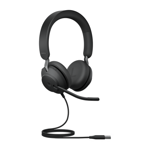 Jabra Evolve2 40 SE Wired USB-A MS Stereo Headset, 360° Busy Light, Noise Isolationg Ear Cushions, 2Yr Warranty Jabra Evolve2 40 SE Wired USB-A MS Stereo Headset, 360° Busy Light, Noise Isolationg Ear Cushions, 2Yr Warranty