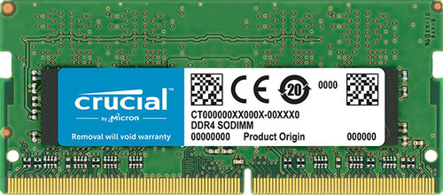 Crucial 16GB (1x16GB) DDR4 SODIMM 3200MHz CL22 1.2V Single Ranked Notebook Laptop Memory RAM Crucial 16GB (1x16GB) DDR4 SODIMM 3200MHz CL22 1.2V Single Ranked Notebook Laptop Memory RAM