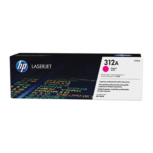 HP No. 312A Magenta Toner Toner Cartridge - 2,700 pages HP No. 312A Magenta Toner Toner Cartridge - 2,700 pages
