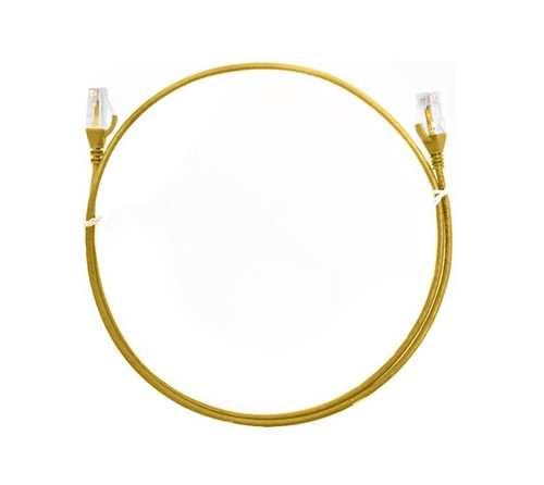 8ware CAT6 Ultra Thin Slim Cable 3m / 300cm - Yellow Color Premium RJ45 Ethernet Network LAN UTP Patch Cord 26AWG for Data 8ware CAT6 Ultra Thin Slim Cable 3m / 300cm - Yellow Color Premium RJ45 Ethernet Network LAN UTP Patch Cord 26AWG for Data
