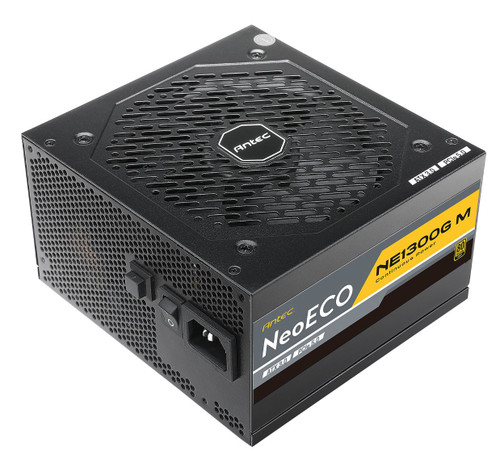 Antec NE 1300w 80+ Gold, Fully-Modular, ATX 3.0, PCI-E 5.0, 12CM FDB Fan, Japanese Caps, Compact ATX Silent Server Grade Power Supply, PSU, 10 wty Antec NE 1300w 80+ Gold, Fully-Modular, ATX 3.0, PCI-E 5.0, 12CM FDB Fan, Japanese Caps, Compact ATX Silent Server Grade Power Supply, PSU, 10 wty