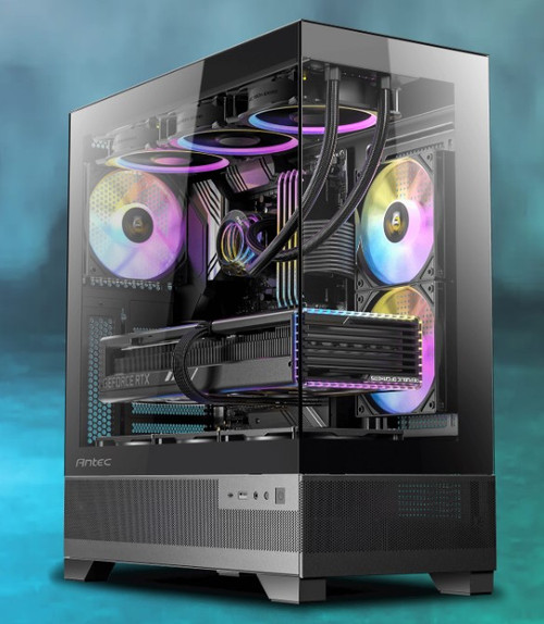 Antec CX700 ARGB Black, ATX, USB 3.0 and Type-C 3.2 Gen 2, Tool Free Panels, Vertical Cooling, 3x 120mm ARGB Fans, Gaming Case Antec CX700 ARGB Black, ATX, USB 3.0 and Type-C 3.2 Gen 2, Tool Free Panels, Vertical Cooling, 3x 120mm ARGB Fans, Gaming Case