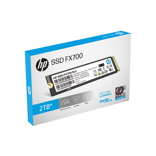 HP FX700 2TB PCIe Gen 4x4 M.2 NVMe 2.0 SSD 7200MB/s & 6200MB/s Low power consumption HP FX700 2TB PCIe Gen 4x4 M.2 NVMe 2.0 SSD 7200MB/s & 6200MB/s Low power consumption