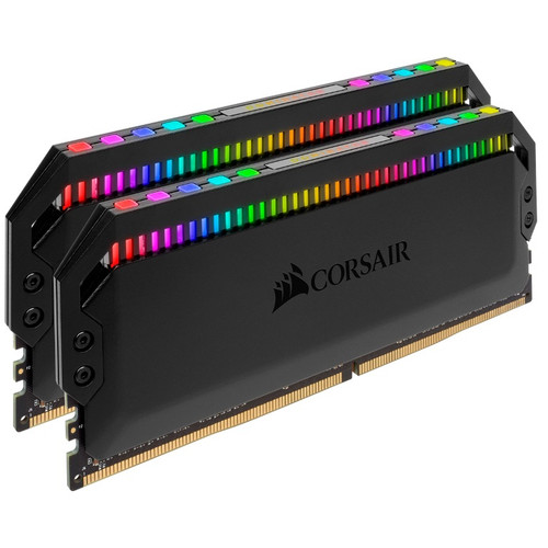 Corsair Dominator Platinum RGB 16GB (2x8GB) DDR4 3600MHz CL18 DIMM Unbuffered 18-19-19-39 XMP 2.0 Black Heatspreader 1.35V Desktop PC Gaming Memory Corsair Dominator Platinum RGB 16GB (2x8GB) DDR4 3600MHz CL18 DIMM Unbuffered 18-19-19-39 XMP 2.0 Black Heatspreader 1.35V Desktop PC Gaming Memory