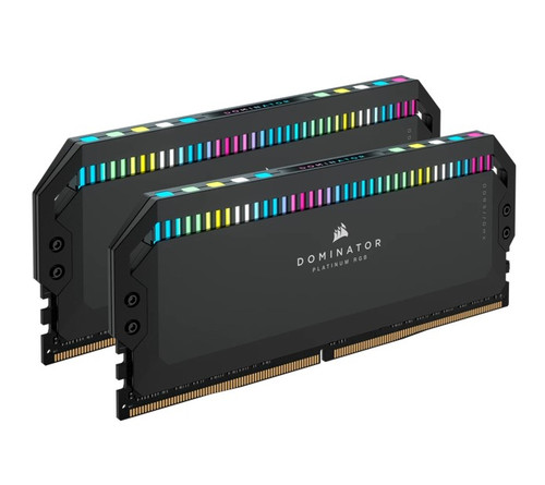 Corsair Dominator Platinum RGB 64GB (4x16GB) DDR5 UDIMM 6600Mhz C32 1.1V Black Desktop PC Gaming Memory Corsair Dominator Platinum RGB 64GB (4x16GB) DDR5 UDIMM 6600Mhz C32 1.1V Black Desktop PC Gaming Memory