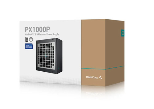 DeepCool PX1000P 1000W 80+ Platinum/Cybenetics ATX Power Supply, 120mm Fan, Japanese Capacitors, Semi-Digital, Interleaved PFC, Full-Bridge & LLC + DC DeepCool PX1000P 1000W 80+ Platinum/Cybenetics ATX Power Supply, 120mm Fan, Japanese Capacitors, Semi-Digital, Interleaved PFC, Full-Bridge & LLC + DC