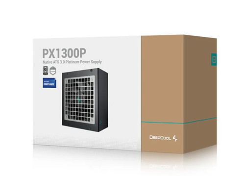 DeepCool PX1300P 1300W 80+ Platinum/Cybenetics ATX Power Supply, 120mm Fan, Japanese Capacitors, Semi-Digital, Interleaved PFC, Full-Bridge & LLC + DC DeepCool PX1300P 1300W 80+ Platinum/Cybenetics ATX Power Supply, 120mm Fan, Japanese Capacitors, Semi-Digital, Interleaved PFC, Full-Bridge & LLC + DC