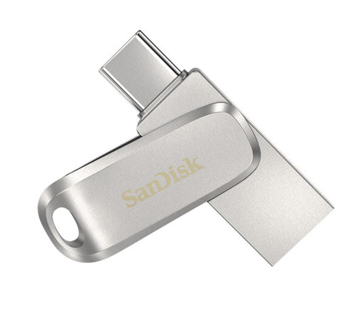 SanDisk 64GB Ultra Dual Drive Luxe USB-C & USB-A Flash Drive Memory Stick 150MB/s USB3.1 Type-C Swivel for Android Smartphones Tablets Macs PCs SanDisk 64GB Ultra Dual Drive Luxe USB-C & USB-A Flash Drive Memory Stick 150MB/s USB3.1 Type-C Swivel for Android Smartphones Tablets Macs PCs