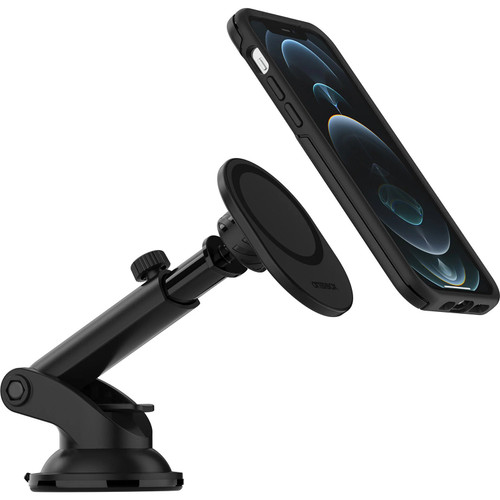 OtterBox Car Dash & Windshield Mount for MagSafe-Black (78-80446),Adjustable Mount,Strong Magnetic Alignment,Holds phone Securely,Seamless Interaction OtterBox Car Dash & Windshield Mount for MagSafe-Black (78-80446),Adjustable Mount,Strong Magnetic Alignment,Holds phone Securely,Seamless Interaction