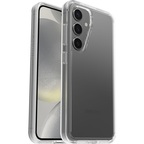 OtterBox Symmetry Clear Samsung Galaxy S24 5G (6.2') Case Clear - (77-94584), DROP+ 3X Military Standard, Raised Edges, Ultra-Sleek Design OtterBox Symmetry Clear Samsung Galaxy S24 5G (6.2') Case Clear - (77-94584), DROP+ 3X Military Standard, Raised Edges, Ultra-Sleek Design