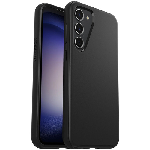 OtterBox Symmetry Samsung Galaxy S23+ 5G (6.6') Case Black - (77-91122), Antimicrobial, DROP+ 3X Military Standard, Raised Edges, Ultra-Sleek OtterBox Symmetry Samsung Galaxy S23+ 5G (6.6') Case Black - (77-91122), Antimicrobial, DROP+ 3X Military Standard, Raised Edges, Ultra-Sleek