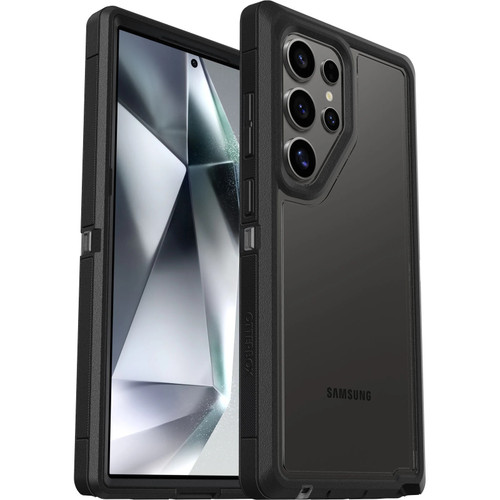 OtterBox Defender XT Clear Samsung Galaxy S24 Ultra 5G (6.8') Case Clear/Black - (77-94727),DROP+ 5X Military Standard, Port cover block dust and dirt OtterBox Defender XT Clear Samsung Galaxy S24 Ultra 5G (6.8') Case Clear/Black - (77-94727),DROP+ 5X Military Standard, Port cover block dust and dirt