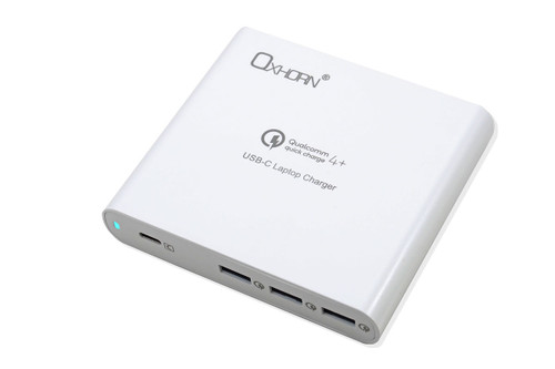 Oxhorn Multi-Functional USB Type C Laptop 87W Notebook Charger - Quick Charge, HP, ASUS, Lenovo, Dell, Acer, Toshiba, Samsung *Clearance* Oxhorn Multi-Functional USB Type C Laptop 87W Notebook Charger - Quick Charge, HP, ASUS, Lenovo, Dell, Acer, Toshiba, Samsung *Clearance*