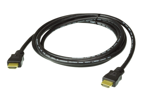 Aten 15m High Speed HDMI Cable with Ethernet, supports up to 4096 x 2160 @ 30Hz, High quality tinned copper wire with Gold-plated connectors Aten 15m High Speed HDMI Cable with Ethernet, supports up to 4096 x 2160 @ 30Hz, High quality tinned copper wire with Gold-plated connectors