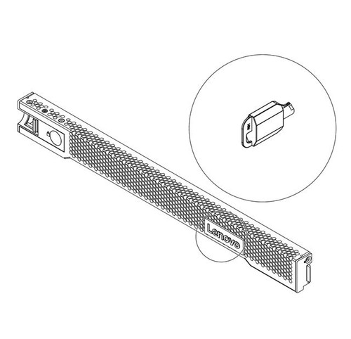 Lenovo ThinkSystem SR630 V2/SR645 Security Bezel v2 Lenovo ThinkSystem SR630 V2/SR645 Security Bezel v2