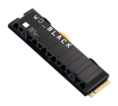Western Digital WD Black SN850X 1TB Gen4 NVMe SSD Heatsink for PS5 - 7300MB/s 6300MB/s R/W 600TBW 1100K/800K IOPS 1.75M Hrs MTBF 5yrs ~WDS100T1XHE Western Digital WD Black SN850X 1TB Gen4 NVMe SSD Heatsink for PS5 - 7300MB/s 6300MB/s R/W 600TBW 1100K/800K IOPS 1.75M Hrs MTBF 5yrs ~WDS100T1XHE