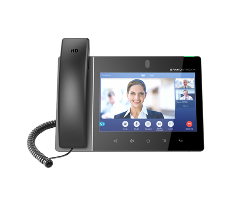 Grandstream GXV3380 16 Line Android IP Phone, 16 SIP Accounts, 1280 x 800 Colour Touch Screen, 2MB Camera, Built In Bluetooth+WiFi, Powerable Via POE