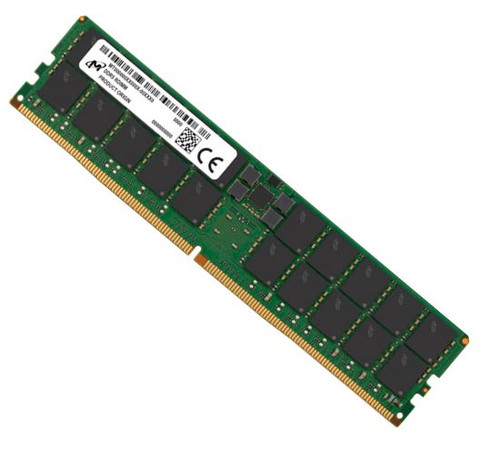 Micron/Crucial 64GB (1x64GB) DDR5 RDIMM 5600MHz CL46 2Rx4 ECC Registered Server Data Center Memory 3yr wty Micron/Crucial 64GB (1x64GB) DDR5 RDIMM 5600MHz CL46 2Rx4 ECC Registered Server Data Center Memory 3yr wty