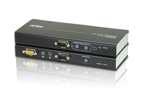 Aten KVM Extender Kit VGA/Audio Cat 5 Extender w/ Local Access, 1920x1200@60Hz 30m, 1600x1200@60Hz 150m, 1280x1024@60Hz 200m Aten KVM Extender Kit VGA/Audio Cat 5 Extender w/ Local Access, 1920x1200@60Hz 30m, 1600x1200@60Hz 150m, 1280x1024@60Hz 200m