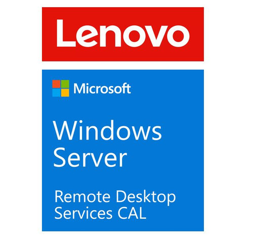 Lenovo Windows Server 2022 Remote Desktop Services CAL (5 User) ST50 / ST250 / SR250 / ST550 / SR530 / SR550 / SR650 / SR630 Lenovo Windows Server 2022 Remote Desktop Services CAL (5 User) ST50 / ST250 / SR250 / ST550 / SR530 / SR550 / SR650 / SR630