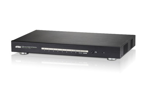 Aten Professional Video Splitter 8 Port HDMI Over Single Cat 5 Splitter, Ultra HD 4kx2k & 1080p Full HD Aten Professional Video Splitter 8 Port HDMI Over Single Cat 5 Splitter, Ultra HD 4kx2k & 1080p Full HD