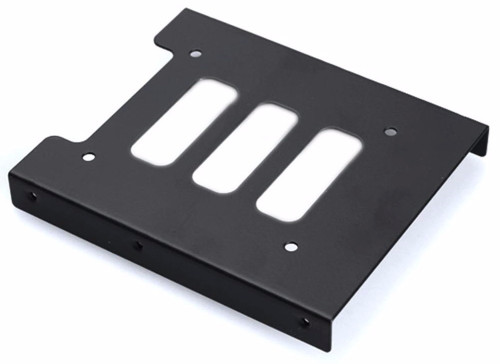 Aywun 2.5' to 3.5' Bracket Metal. Supports SSD. Bulk Pack no screw. *Some cases may not be compatible as screw holes may required to be drilled. Aywun 2.5' to 3.5' Bracket Metal. Supports SSD. Bulk Pack no screw. *Some cases may not be compatible as screw holes may required to be drilled.