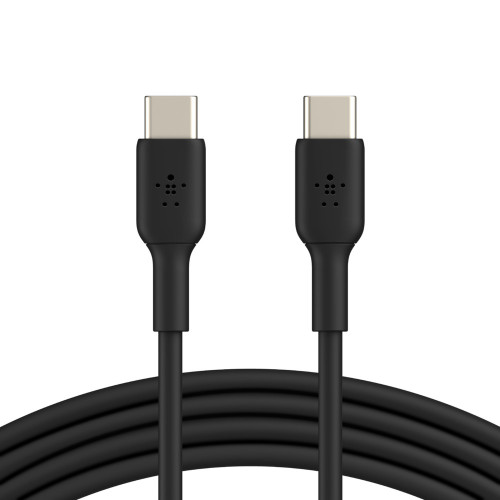 Belkin BoostCharge USB-C to USB-C Cable (1m/3.3ft) - Black (CAB003bt1MBK),480Mbps,8K+ bend,Samsung Galaxy,iPad,MacBook,Google,OPPO,Nokia,2YR Belkin BoostCharge USB-C to USB-C Cable (1m/3.3ft) - Black (CAB003bt1MBK),480Mbps,8K+ bend,Samsung Galaxy,iPad,MacBook,Google,OPPO,Nokia,2YR