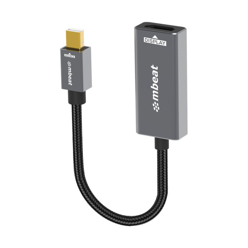mbeat Tough Link Mini DisplayPort to HDMI Adapter Seamless Connectivity HDMI Version: 1.3 1080p@60Hz HD display mbeat Tough Link Mini DisplayPort to HDMI Adapter Seamless Connectivity HDMI Version: 1.3 1080p@60Hz HD display