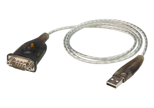 Aten USB to RS232 converter with 1m cable,921.6 Kbps Transfer Rate, Compatible with Windows, Mac, Linux Aten USB to RS232 converter with 1m cable,921.6 Kbps Transfer Rate, Compatible with Windows, Mac, Linux