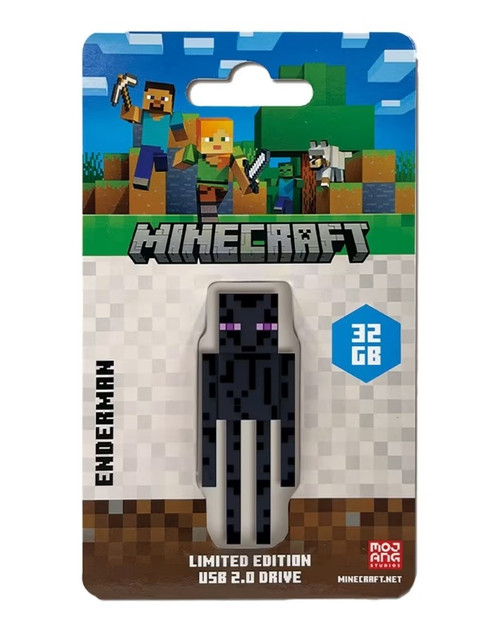 Verbatim Minecraft Collector s Edition USB Flash Drive - 32GB - Enderman