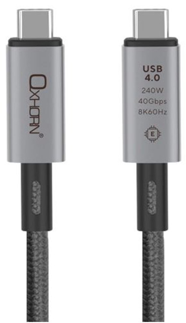Oxhorn USB 4.0 Type C to Type C Gen3 Cable Oxhorn USB 4.0 Type C to Type C Gen3 Cable