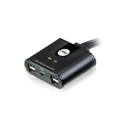 Aten Peripheral Switch 4x4 USB 2.0, 4x PC, 4x USB 2.0 Ports, Remote Port Selector, Plug and Play, Hot Pluggable Aten Peripheral Switch 4x4 USB 2.0, 4x PC, 4x USB 2.0 Ports, Remote Port Selector, Plug and Play, Hot Pluggable