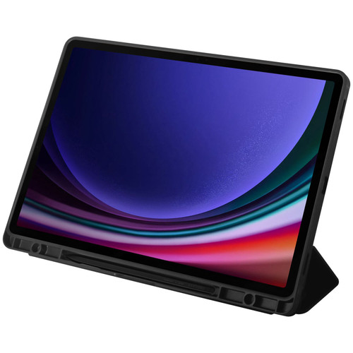 OtterBox React Folio Samsung Galaxy Tab S9+ (12.4') Case Black - (77-95124), DROP+ Military Standard, Pencil Holder, Multi-Position Stand, Raised Edge OtterBox React Folio Samsung Galaxy Tab S9+ (12.4') Case Black - (77-95124), DROP+ Military Standard, Pencil Holder, Multi-Position Stand, Raised Edge