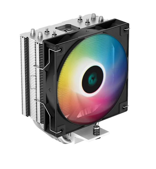 DeepCool AG400 ARGB Single Tower CPU Cooler, TDP 220W, 120mm Static ARGB Fan, Direct-Touch Copper Heat Pipes, Intel LGA1700/AMD AM5 Support DeepCool AG400 ARGB Single Tower CPU Cooler, TDP 220W, 120mm Static ARGB Fan, Direct-Touch Copper Heat Pipes, Intel LGA1700/AMD AM5 Support