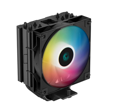 DeepCool AG400 Black ARGB Single Tower CPU Cooler, TDP 220W,120mm Static ARGB Fan, Direct-Touch Copper Heat Pipes, Intel LGA1700/AMD AM5 Support DeepCool AG400 Black ARGB Single Tower CPU Cooler, TDP 220W,120mm Static ARGB Fan, Direct-Touch Copper Heat Pipes, Intel LGA1700/AMD AM5 Support