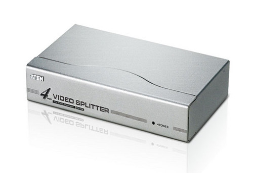 Aten Video Splitter 4 Port VGA Splitter 350MHz, 1920x1440@60Hz Max, Cascadable to 3 levels (Up to 64 Outputs) Aten Video Splitter 4 Port VGA Splitter 350MHz, 1920x1440@60Hz Max, Cascadable to 3 levels (Up to 64 Outputs)