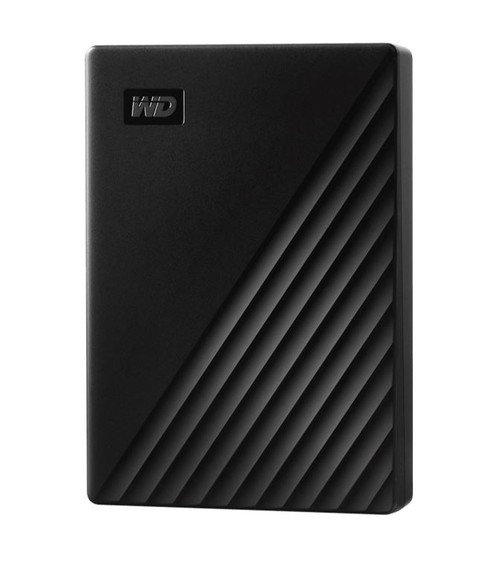 Western Digital My Passport 2TB USB 3.0 2.5' Portable External Hard Drive - 256-bit AES Encryption Slim Light Durable Shock Proof Black Plug & Play