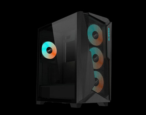 Gigabyte C301V2 RGB Tempered Glass E-ATX Black Mid Tower Gaming Chassis 2x3.5' 2x2.5' 2xUSB3.0 Detachable Dust Filter Liquid Cooling PSU Standard ATX Gigabyte C301V2 RGB Tempered Glass E-ATX Black Mid Tower Gaming Chassis 2x3.5' 2x2.5' 2xUSB3.0 Detachable Dust Filter Liquid Cooling PSU Standard ATX