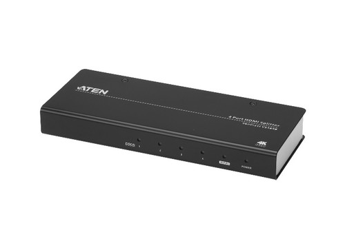 Aten Video Splitter 4 Port HDMI True 4K Splitter, HDCP 2.2. Support HDR. Up to 4096 x 2160 / 3840 x 2160 @ 60Hz (4:4:4) Aten Video Splitter 4 Port HDMI True 4K Splitter, HDCP 2.2. Support HDR. Up to 4096 x 2160 / 3840 x 2160 @ 60Hz (4:4:4)