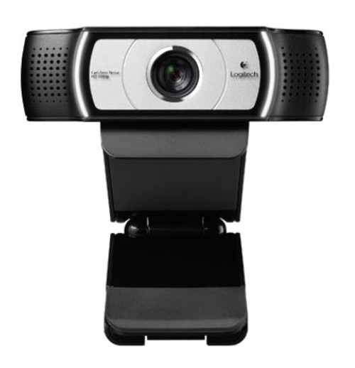 Logitech C930e Webcam 90 Degree view HD1080P - Pan, Tilt, Zoom Options, Ideal for Skype, Lync, Plug and Play USB, Rightlight Autofocus (~C920)