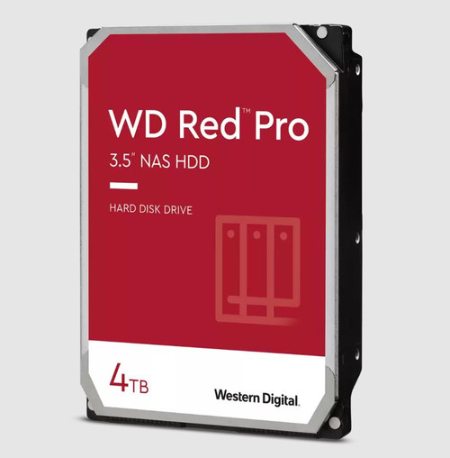 WD Red Pro 4TB 3.5' NAS Hard Drive 7200RPM 512MB Cache 24x7 NASware 5yrs wty WD Red Pro 4TB 3.5' NAS Hard Drive 7200RPM 512MB Cache 24x7 NASware 5yrs wty