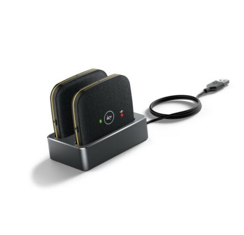 Yealink CPW65 2x Wireless DECT Microphones, includes 2x CPW65, Charging cradle and 40cm USB Cable, Suitable for CP965 Only Yealink CPW65 2x Wireless DECT Microphones, includes 2x CPW65, Charging cradle and 40cm USB Cable, Suitable for CP965 Only