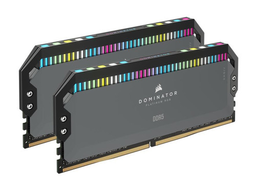 Corsair Dominator Platinum RGB 64GB (2x32GB) DDR5 UDIMM 5600Mhz C40 1.25V Black Desktop PC Gaming Memory for AMD Expo Ryzen 7000 Series Corsair Dominator Platinum RGB 64GB (2x32GB) DDR5 UDIMM 5600Mhz C40 1.25V Black Desktop PC Gaming Memory for AMD Expo Ryzen 7000 Series