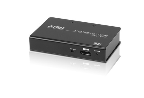 Aten Video Splitter 4 Port DisplayPort 4K Splitter, 4096x2160 / 3840x2160@60Hz, Supports Extend Mode & Split Mode Aten Video Splitter 4 Port DisplayPort 4K Splitter, 4096x2160 / 3840x2160@60Hz, Supports Extend Mode & Split Mode