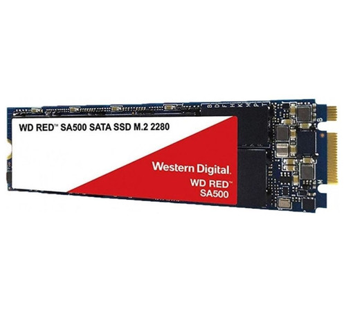 Western Digital WD Red SA500 2TB M.2 SATA NAS SSD 24/7 560MB/s 530MB/s R/W 95K/85K IOPS 1300TBW 2M hrs MTBF 5yrs wty LS Western Digital WD Red SA500 2TB M.2 SATA NAS SSD 24/7 560MB/s 530MB/s R/W 95K/85K IOPS 1300TBW 2M hrs MTBF 5yrs wty LS