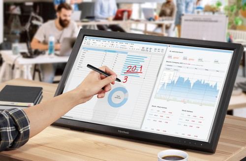 ViewSonic 22' TD2223-2 In-Cell 10 Point Touch FHD Monitor  Advanced Ergonomics, Windows, Android, Chrome, Linux, Raspberry Pi, VESA 100, 2024 ViewSonic 22' TD2223-2 In-Cell 10 Point Touch FHD Monitor  Advanced Ergonomics, Windows, Android, Chrome, Linux, Raspberry Pi, VESA 100, 2024