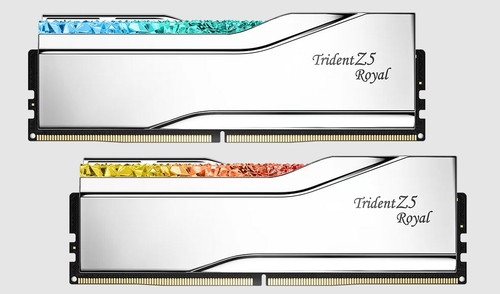 G.SKILL F5-7200J3445G16GX2-TR5S 32GB (2 x 16GB)/ DDR5 7200 MT/s/ XMP 3.0/Timings 34-45-45-115/ Voltage 1.4V/ TZ5 ROYAL S. G.SKILL F5-7200J3445G16GX2-TR5S 32GB (2 x 16GB)/ DDR5 7200 MT/s/ XMP 3.0/Timings 34-45-45-115/ Voltage 1.4V/ TZ5 ROYAL S.