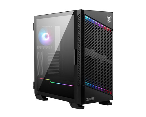 MSI MPG VELOX 100P AIRFLOW Mid-Tower Case, E-ATX / ATX / M-ATX / ITX, 7x Expansion Slots, 2x USB 3.2, 1x USB-C, 1x Audio, 1x Mic, 2x 2.5', 2x3.5' MSI MPG VELOX 100P AIRFLOW Mid-Tower Case, E-ATX / ATX / M-ATX / ITX, 7x Expansion Slots, 2x USB 3.2, 1x USB-C, 1x Audio, 1x Mic, 2x 2.5', 2x3.5'