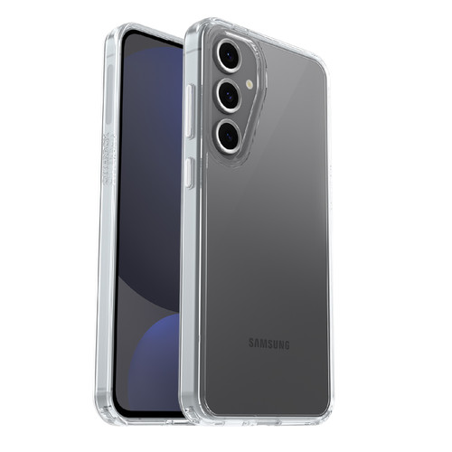 OtterBox Symmetry Clear Samsung Galaxy S24 FE Case Clear - (77-97076), Antimicrobial, DROP+ 3X Military Standard, Raised Edges OtterBox Symmetry Clear Samsung Galaxy S24 FE Case Clear - (77-97076), Antimicrobial, DROP+ 3X Military Standard, Raised Edges